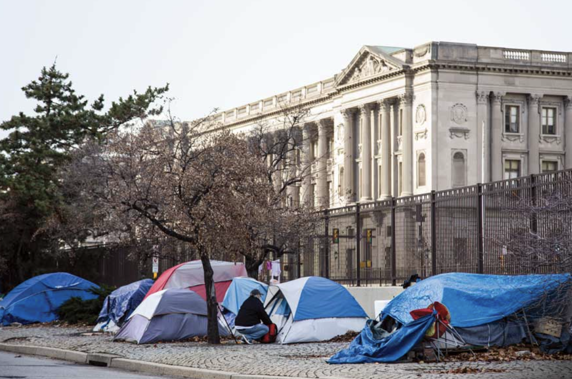 费城流浪汉人数连续第三年增加！这些地区流浪汉最集中！